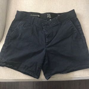 Faded black Dockers shorts